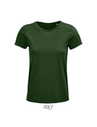 T-Shirt με οργανικό βαμβάκι (Crusader women 03581) κυπαρισσή